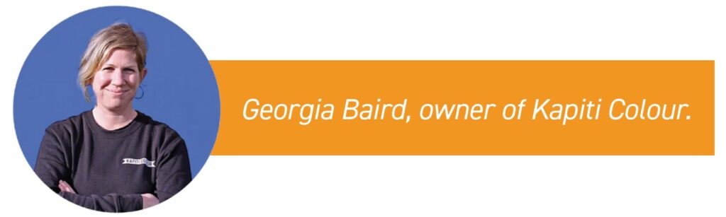Georgia Baird Kapiti Colour